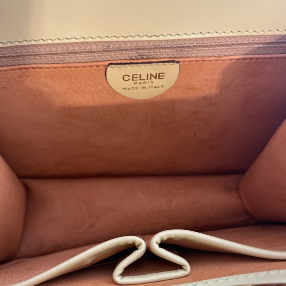 Vintage 90s Celine Pistachio Green Handbag - Picture 6 of 6